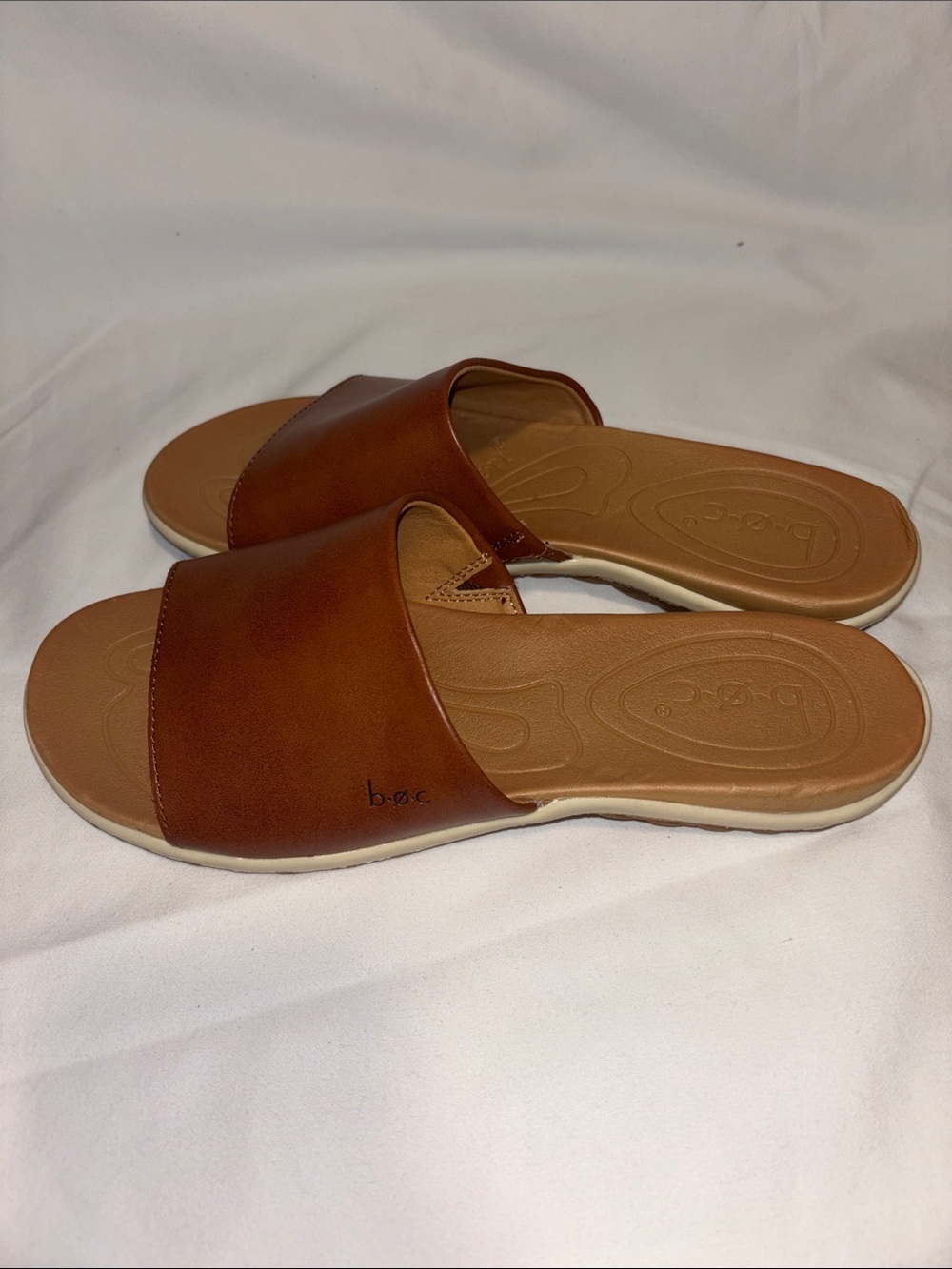 boc Brown Slide Sandals - Picture 2 of 5